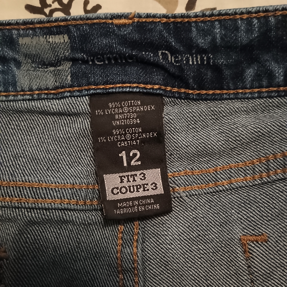 Cropped jeans